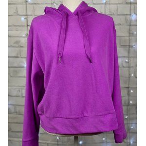 Semi Cropped Fleece Hoodie